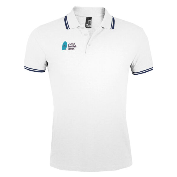Gents Tipped Cotton Piqué Polo Shirt Thumbnail