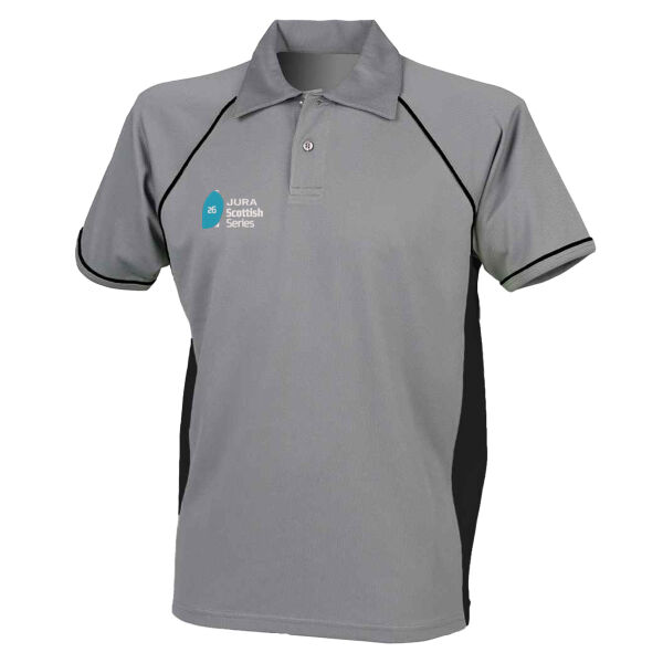 Gents Contrast Pique Polo Shirt Thumbnail