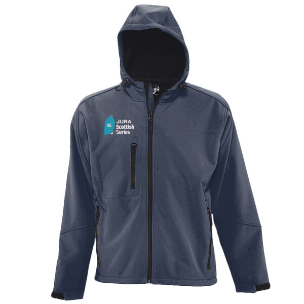 Gents Replay Hooded Soft Shell Jacket  Thumbnail